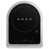 Φορητή επαγωγική εστία Smeg PIC01BLMEU, 2100 W, κεραμικό γυαλί, μαύρο ματ