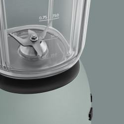 Μπλέντερ Smeg Porsche BLF03PSGEU, 800 W, 1,5 λίτρα, 18.000 στροφές/λεπτό, 4 προγράμματα, 4 ταχύτητες + λειτουργία Pulse, ανοξείδωτο ατσάλι, πράσινο