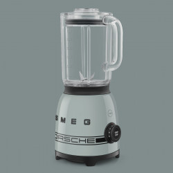 Smeg Porsche BLF03PSGEU Blender, 800 W, 1.5 L, 18,000 rpm, 4 programs, 4 speeds + Pulse, Stainless Steel, Green