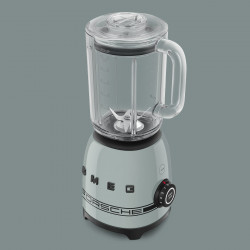 Blender Smeg Porsche BLF03PSGEU, 800 W, 1,5 l, 18 000 rpm, 4 programe, 4 viteze + funcție Pulse, oțel inoxidabil, verde
