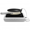 Plită cu inducție portabilă Smeg PIC01WHMEU, 2100 W, sticlă ceramică, alb mat