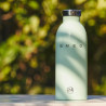 SMEG Clima 50's Style WBF01PG Insulated Bottle, 500 ml, Airtight Seal, Double-Walled, 18/8 Stainless Steel, Green