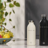 SMEG Clima 50's Style WBF01CR Insulated Bottle, 500 ml, Airtight Seal, Double-Walled, 18/8 Stainless Steel, Cream