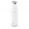 SMEG Clima 50's Style WBF01WH Insulated Bottle, 500 ml, Airtight Seal, Double-Walled, 18/8 Stainless Steel, White