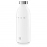 SMEG Clima 50's Style WBF01WH Insulated Bottle, 500 ml, Airtight Seal, Double-Walled, 18/8 Stainless Steel, White
