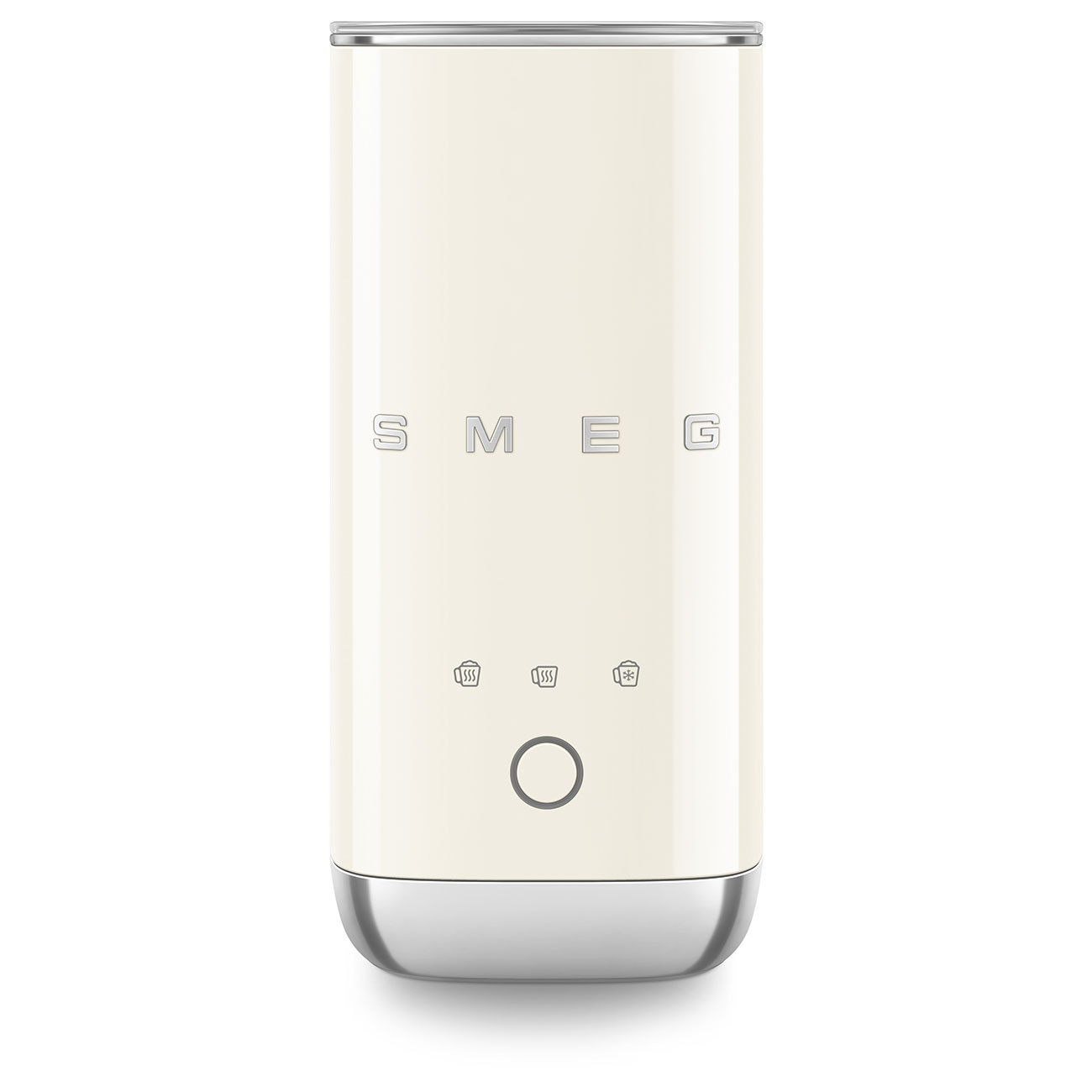 Уред за разпенване на мляко Smeg MFF02CREU 50's Style, 500W, 60 мл, Крем