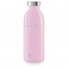 Θερμός SMEG Clima 50's Style WBF01PK, 500 ml, Αεροστεγές κλείσιμο, Διπλό τοίχωμα, Ανοξείδωτο ατσάλι 18/8, Ροζ