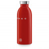Sticlă termică SMEG Clima 50's Style WBF01RD, 500 ml, închidere ermetică, cu pereți dubli, oțel inoxidabil 18/8, roșu