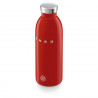 Sticlă termică SMEG Clima 50's Style WBF01RD, 500 ml, închidere ermetică, cu pereți dubli, oțel inoxidabil 18/8, roșu