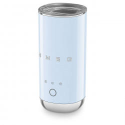 Уред за разпенване на мляко Smeg MFF02PBEU 50's Style, 500W, 60 мл, Пастелно син