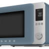 Cuptor cu microunde combinat cu aer cald SMEG Collezione MOC02SBMEU, 900 W, 27 l, 25 de programe, închidere lentă, setări personalizate, albastru