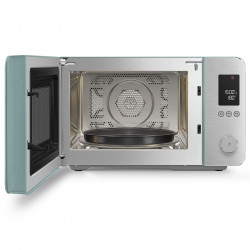 SMEG Collezione MOC02EGMEU Combination Microwave Oven with Convection, 900W, 27 L, 25 Programs, Soft-Close, Custom Settings, Green