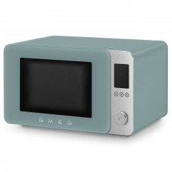SMEG Collezione MOC02EGMEU Combination Microwave Oven with Convection, 900W, 27 L, 25 Programs, Soft-Close, Custom Settings, Green