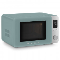 SMEG Collezione MOC02EGMEU Combination Microwave Oven with Convection, 900W, 27 L, 25 Programs, Soft-Close, Custom Settings, Green