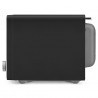 SMEG Collezione MOC02BLMEU Combination Microwave Oven with Hot Air Function, 900W, 27 L, 25 Programs, Soft-Close Door, Custom Settings, Matte Black