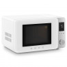 SMEG Collezione MOC02WHMEU Combination Microwave Oven with Hot Air, 900W, 27 L, 25 Programs, Soft-Close, Custom Settings, Matte White