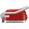Πολυλειτουργική ψησταριά SMEG 50's Style MGF01RDEU, 2100 W, 60-230 °C, 3 προγράμματα, κεραμική επίστρωση, δίσκος αποστράγγισης, ηχητική ειδοποίηση, χρονοδιακόπτης, κόκκινο