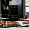 Πολυλειτουργική ψησταριά SMEG 50's Style MGF01RDEU, 2100 W, 60-230 °C, 3 προγράμματα, κεραμική επίστρωση, δίσκος αποστράγγισης, ηχητική ειδοποίηση, χρονοδιακόπτης, κόκκινο