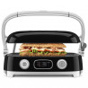 Grătar electric Smeg MGF01BLEU, 2000 W, 60–230 °C, afișaj LCD, 4 accesorii detașabile, cronometru de 60 minute, negru