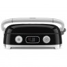 Ηλεκτρική ψησταριά Smeg MGF01BLEU, 2000 W, 60-230 °C, οθόνη LCD, 4 ανταλλακτικά εξαρτήματα, χρονοδιακόπτης 60 λεπτών, μαύρο