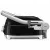 Grătar electric Smeg MGF01BLEU, 2000 W, 60–230 °C, afișaj LCD, 4 accesorii detașabile, cronometru de 60 minute, negru
