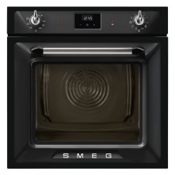 Smeg SOP6900TN beépíthető sütő, 3000 W, 68 l, A osztály, 9 funkció és 5 sütési fokozat, öntisztító funkció, időzítő, 30–280 °C, fekete