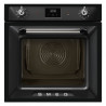Smeg SOP6900TN beépíthető sütő, 3000 W, 68 l, A osztály, 9 funkció és 5 sütési fokozat, öntisztító funkció, időzítő, 30–280 °C, fekete