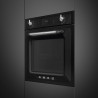 Фурна за вграждане Smeg SOP6900TN, 3000W, 68 л, Клас A, 9 функции и 5 нива на готвене, Самопочистване, Таймер, 30-280C, Черен