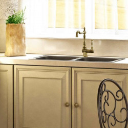 Baterie sanitara de bucatarie SMEG Coloniale MIR6O-2, 5 bar, Comanda simpla, Pipa rotativa la 360°, Aerator, Alama