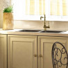 Смесител за кухня SMEG Coloniale MIR6O-2, 5 bar, Единична команда, 360° чучур, Аератор, Месинг