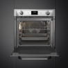 Smeg SOP6900TX beépíthető sütő, 3000 W, 68 l, A osztály, 9 funkció és 5 sütési fokozat, öntisztító funkció, időzítő, 30–280 °C, rozsdamentes acél