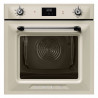 Smeg SOP6900TP beépíthető sütő, 3000 W, 68 l, A osztály, 9 funkció és 5 sütési fokozat, öntisztító funkció, időzítő, 30–280 °C, krém színű