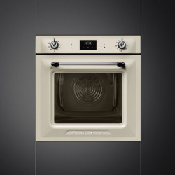 Smeg SOP6900TP beépíthető sütő, 3000 W, 68 l, A osztály, 9 funkció és 5 sütési fokozat, öntisztító funkció, időzítő, 30–280 °C, krém színű