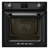 Фурна за вграждане Smeg SOP6902S2PN, 3000W, 68 л, Клас A++, 12 функции и 5 нива на готвене, Готвене чрез Комбинирана пара, Самопочистване, Таймер, 30-280C, Черен