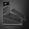 Smeg SOP6902S2PN beépíthető sütő, 3000 W, 68 l, A++ osztály, 12 funkció és 5 sütési szint, kombinált gőzzel történő sütés, Öntisztítás, Időzítő, 30–280 °C, Fekete