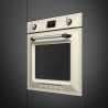 Smeg SOP6902S2PP Built-In Oven, 3000W, 68 L, Energy Class A++, 12 functions and 5 cooking levels, Combi-Steam Cooking, Self-Cleaning, Timer, 30–280°C, Cream