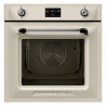 Фурна за вграждане Smeg SOP6902S2PP, 3000W, 68 л, Клас A++, 12 функции и 5 нива на готвене, Готвене чрез Комбинирана пара, Самопочистване, Таймер, 30-280C, Крема