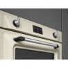 Εντοιχιζόμενος φούρνος Smeg SOP6902S2PP, 3000 W, 68 λίτρα, κλάση A++, 12 λειτουργίες και 5 επίπεδα μαγειρέματος, Μαγείρεμα με συνδυασμό ατμού, Αυτοκαθαρισμός, Χρονοδιακόπτης, 30-280 °C, Κρεμ