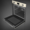 Фурна за вграждане Smeg SOP6902S2PP, 3000W, 68 л, Клас A++, 12 функции и 5 нива на готвене, Готвене чрез Комбинирана пара, Самопочистване, Таймер, 30-280C, Крема