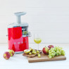 Storcător de fructe Smeg SJF01RDEU, 150 W, 500 ml, rotație inversă, recipient pentru resturi de 1,6 l, roșu