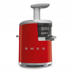 Αποχυμωτής Smeg SJF01RDEU, 150 W, 500 ml, Αντίστροφη περιστροφή, Δοχείο υπολειμμάτων 1,6 λίτρα, Κόκκινος