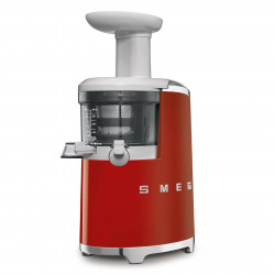 Αποχυμωτής Smeg SJF01RDEU, 150 W, 500 ml, Αντίστροφη περιστροφή, Δοχείο υπολειμμάτων 1,6 λίτρα, Κόκκινος