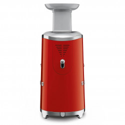 Αποχυμωτής Smeg SJF01RDEU, 150 W, 500 ml, Αντίστροφη περιστροφή, Δοχείο υπολειμμάτων 1,6 λίτρα, Κόκκινος