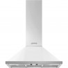 Απορροφητήρας SMEG Portofino KPF9WH, 275 W, Α+, 781 μ³/ώρα, 3 ταχύτητες, 3 φίλτρα, βαλβίδα αντεπιστροφής, ανοξείδωτο, LED, λευκό