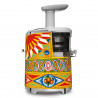 Сокоизстисквачка Smeg Dolce & Gabbana SJF01DGEU, 150W, 500 мл, Обратно въртене, Контейнер за отпадъци 1.6 л, Многоцветен