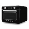 Smeg COF01BLEU kombinált gőzfunkciós mini sütő, 1800 W, 10 funkció, LCD-kijelző, 40–230 °C, fekete