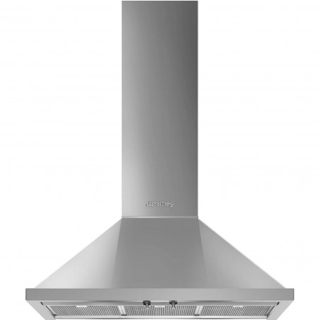 Απορροφητήρας SMEG Portofino KPF9X, 275 W, Α+, 781 μ³/ώρα, 3 ταχύτητες, 3 φίλτρα, βαλβίδα αντεπιστροφής, LED, ανοξείδωτο