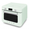 Мини фурна с комбинирана пара Smeg COF01PGEU, 1800 W, 10 функции, LCD дисплей, 40-230C, Пастелно зелена
