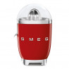 Електрическа цитрус преса Smeg CJF11RDEU, 70 W, Антикапкова система, Противоплъзгаща се основа, Червен