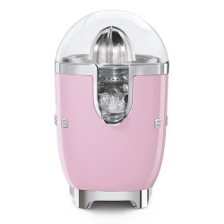 Електрическа цитрус преса Smeg CJF11PKEU, 70 W, Антикапкова система, Противоплъзгаща се основа, Розов